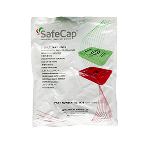 Sterile Liner Set (Clear, Green, and Biohazardous Liners)