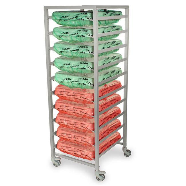 Ten-shelf SafeCap® Cart